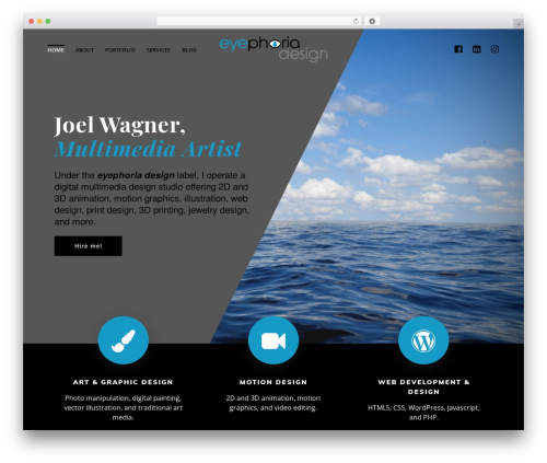 Visual portfolio pro WordPress plugin - eyephoriadesign.com