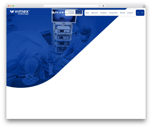 WEBGO theme WordPress - vimex-endoscopy.com