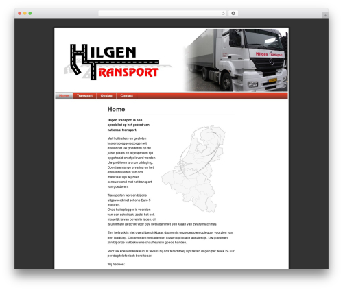 WordPress theme Celestial Aura - hilgentransport.nl