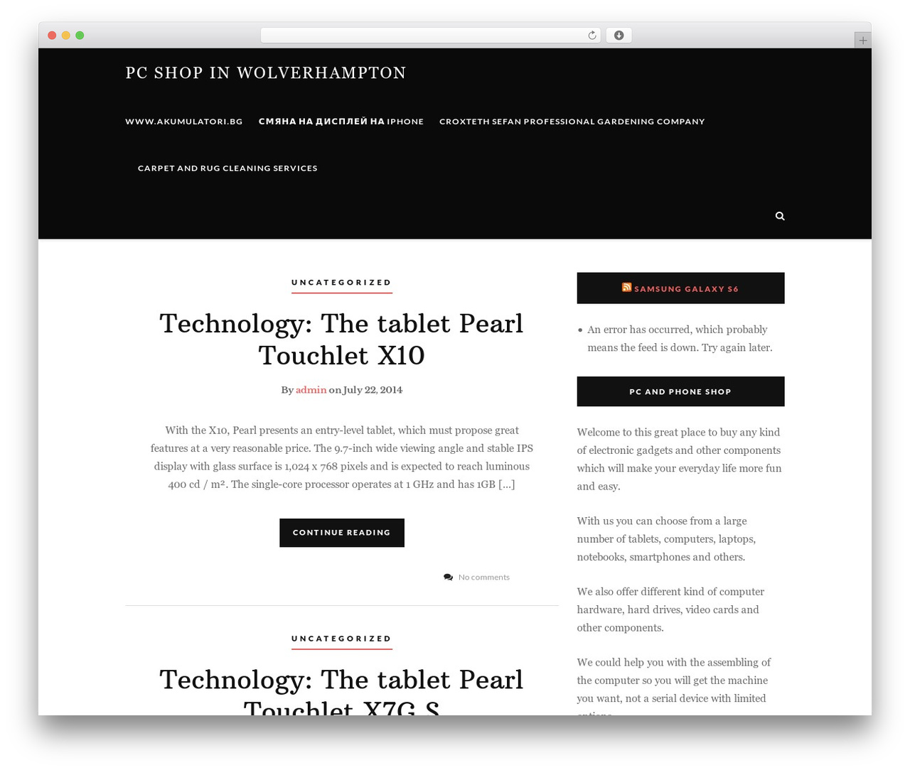 WordPress theme Floro - stopthejnf.org.uk