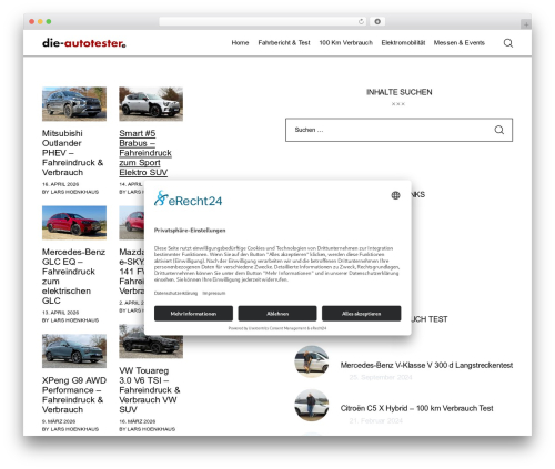 WordPress theme Tuber - die-autotester.com WordPress theme Tuber - die-autotester.com