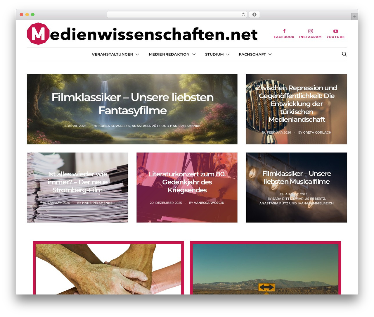 Authentic WordPress theme - medienwissenschaften.net Authentic WordPress theme - medienwissenschaften.net
