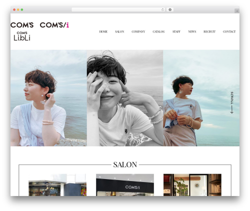 COMS WordPress theme - com-s.com
