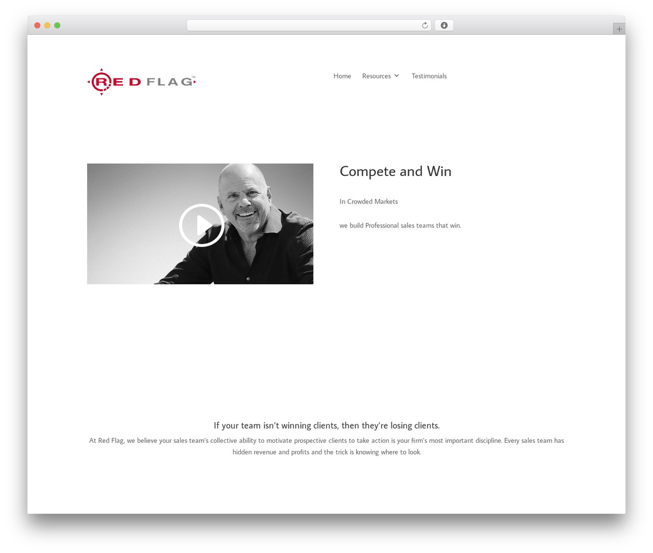 Divi theme WordPress - redflagadvantage.com