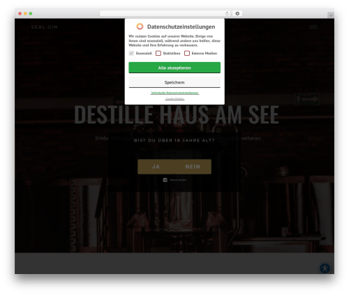 Hares theme WordPress - seal-gin.com