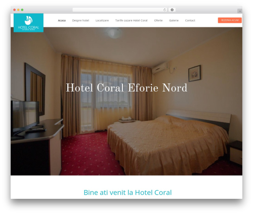 Luxe best WordPress video theme - hotelcoral.ro