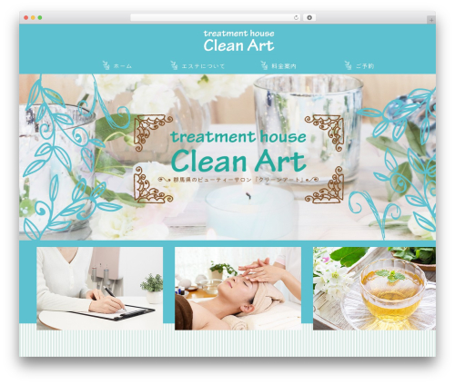 MAXX WordPress theme - clean--art.net