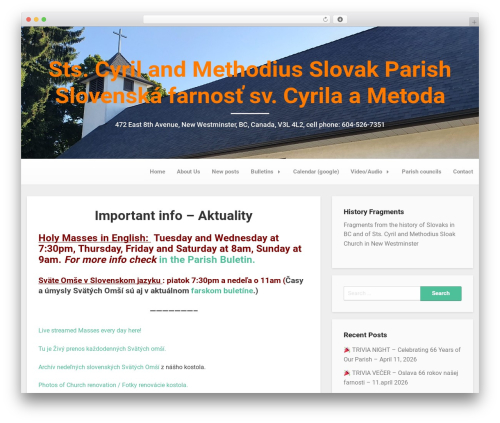 Responsiveness WordPress theme - cyrilmetod.ca Responsiveness WordPress theme - cyrilmetod.ca