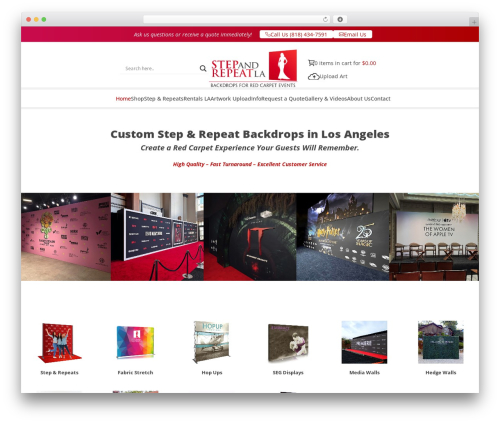 Simple pin it for pinterest WordPress plugin - stepandrepeatla.com