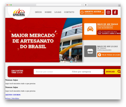 WordPress theme Experts - mercadocentraldefortaleza.com.br