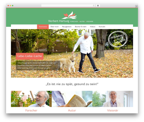 WordPress theme Norbert Hartwig - norbert-hartwig.ch