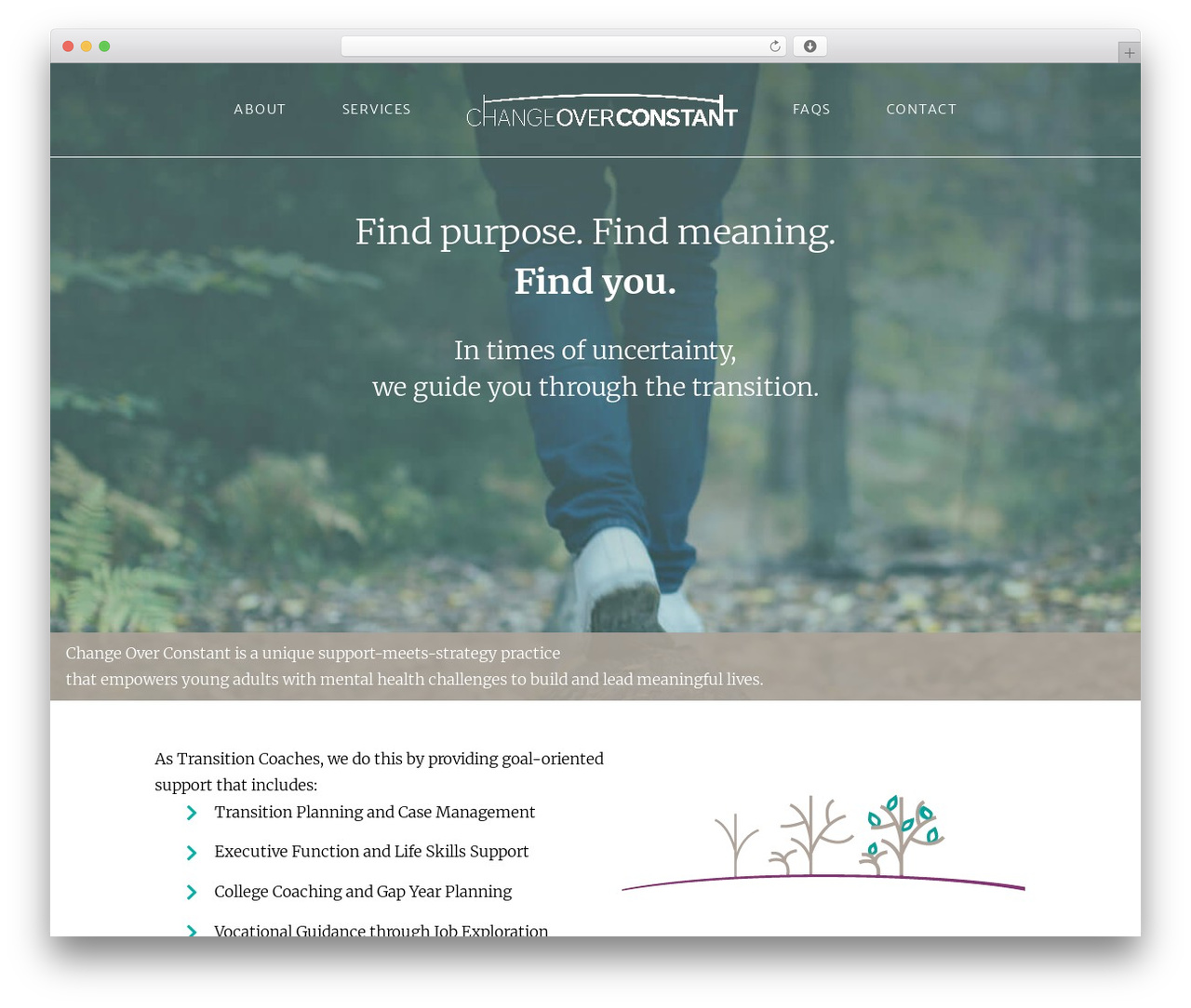 WordPress theme ZF Starter - changeoverconstant.com