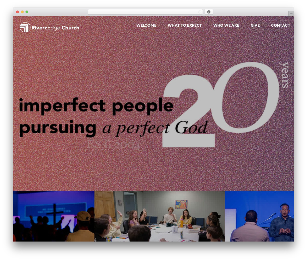 Emphasis WordPress theme - riverzedge.church