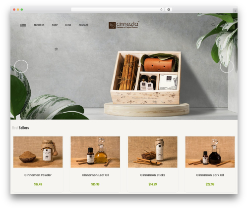 Naturecircle theme WordPress - cinnezta.com