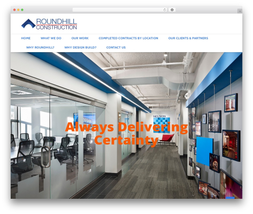 Theme WordPress Multicon - roundhillconstruction.com