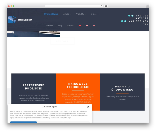 Weldo theme WordPress - budexpert.com.pl