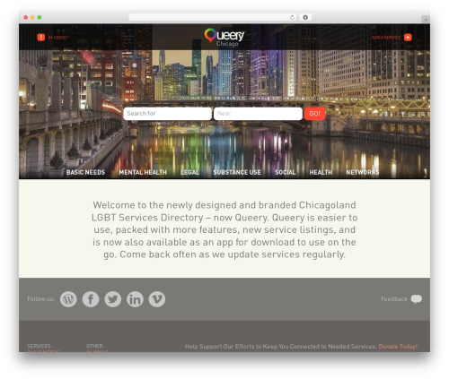 WordPress theme Directory Starter - queery.org