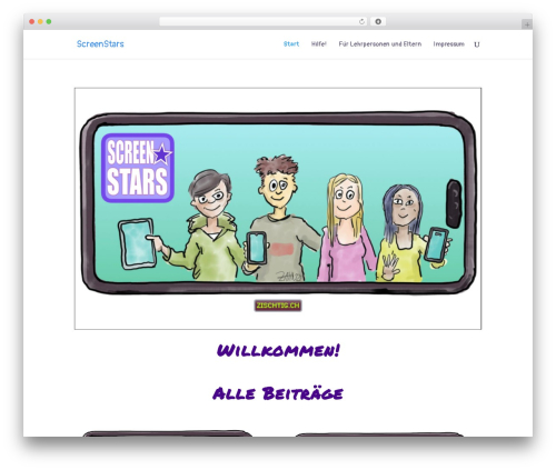 Call to action for pwa WordPress plugin - screenstars.ch
