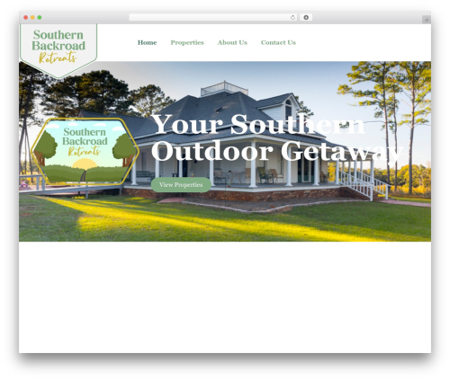 Romethemeform WordPress plugin - southernbackroadretreatsandhunts.com