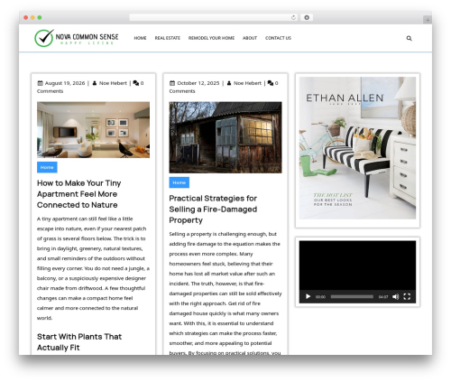 WordPress theme Multi Advance - novacommonsense.com WordPress theme Multi Advance - novacommonsense.com