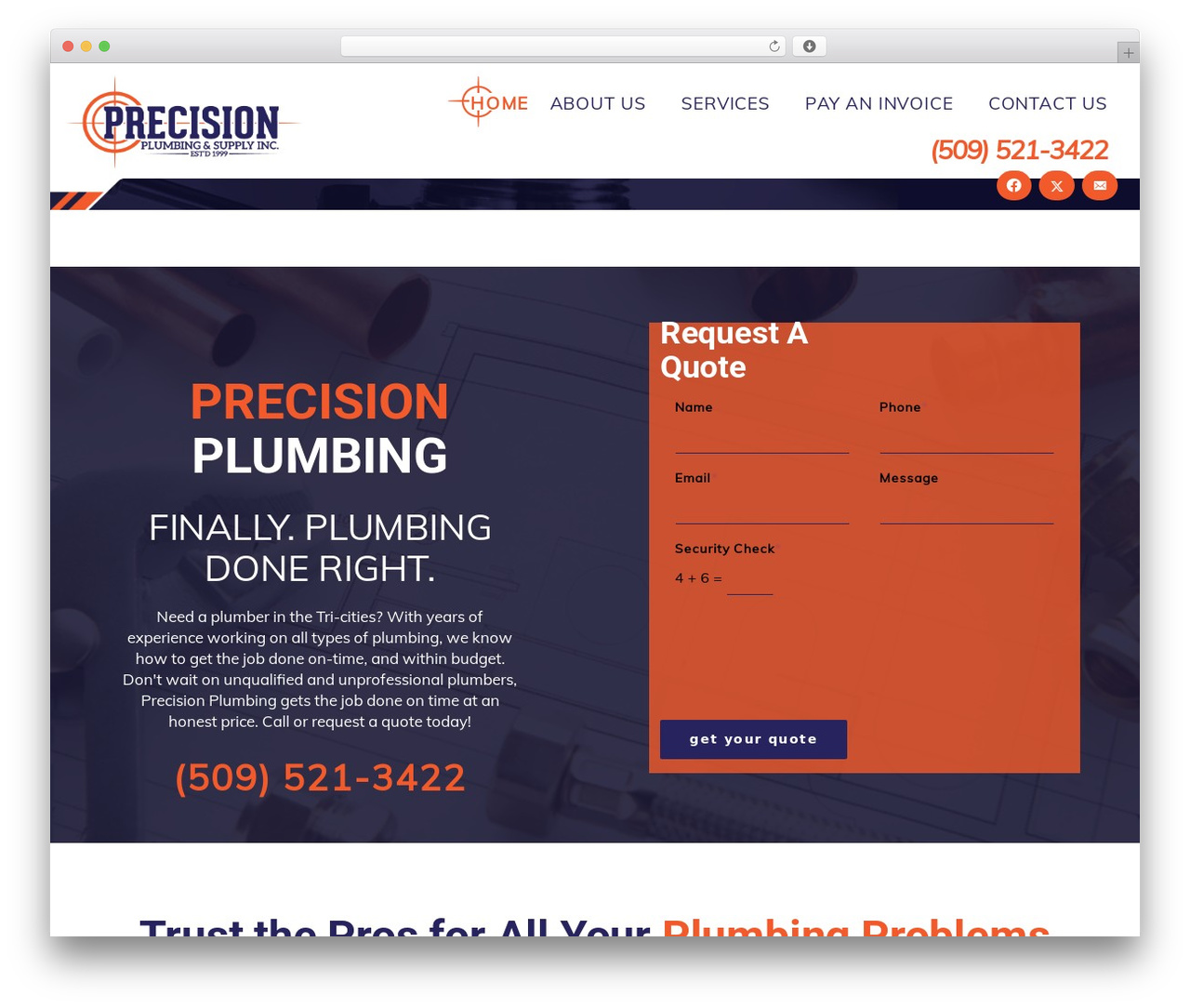 Beacon Theme WordPress theme - precisionplumbingandsupply.com