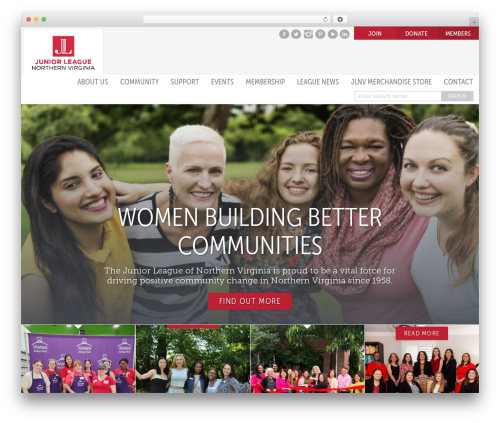 Customizable Theme 1 WordPress theme - jlnv.org