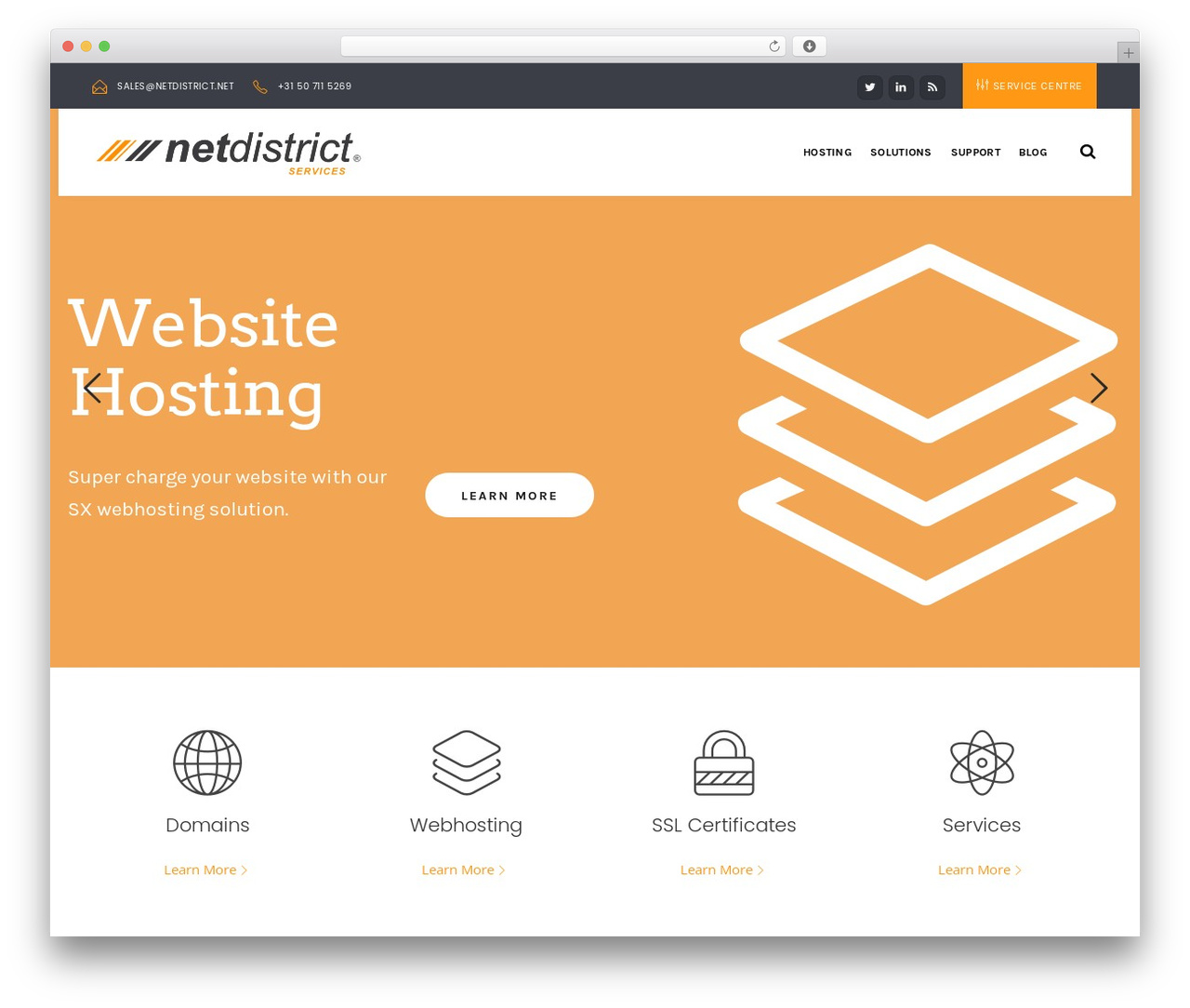 EasyWeb WordPress theme - netdistrict.net EasyWeb WordPress theme - netdistrict.net