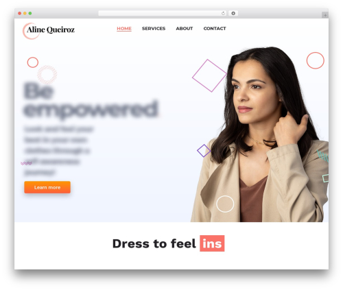 Koral top WordPress theme - alinequeiroz.com