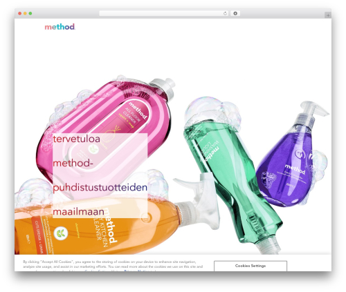 Method Products WordPress theme - method.fi