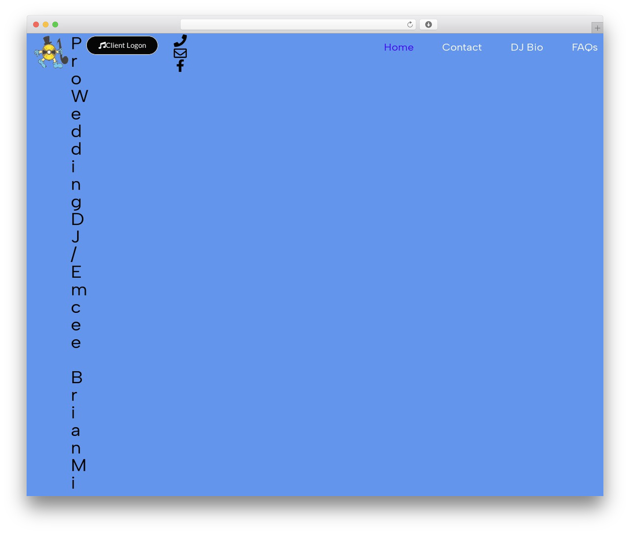 OceanWP WordPress theme - brianmichaelsdj.com
