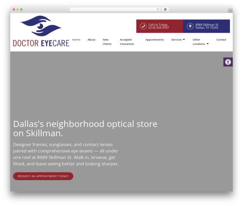 Parent Theme theme WordPress - doctoreyecareskillman.com
