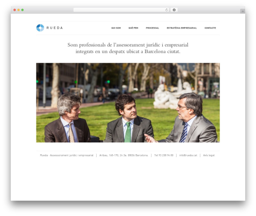 SmartStart WP - Responsive HTML5 Theme WordPress theme - rueda.cat