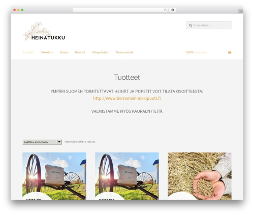 Posti shipping WordPress plugin - heinatukku.fi