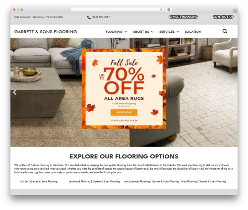 Mm retailer plugin WordPress plugin - garrettandsonscarpet.com