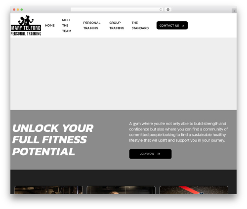 Theme WordPress Hello Elementor - marytelford.net