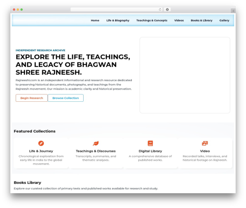 Custom iframe WordPress plugin - rajneeshi.com