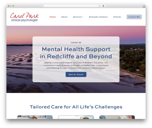 Theme WordPress Magicdust Theme 10 - carolparkpsychologist.com
