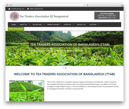 Theme WordPress Smart Framework - TTAB - ttabctg.com