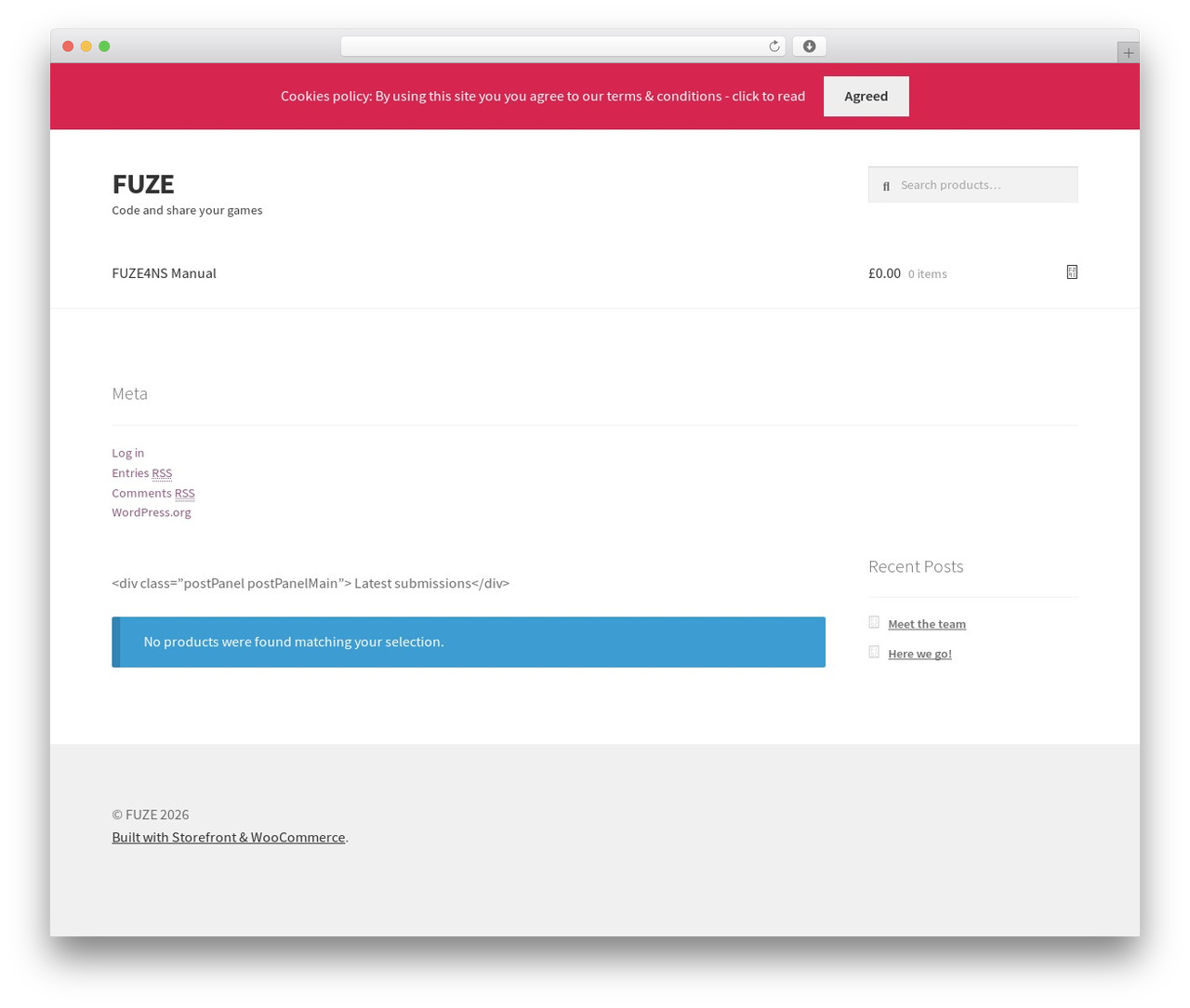 WordPress theme Storefront - fuzebasic.co.uk WordPress theme Storefront - fuzebasic.co.uk