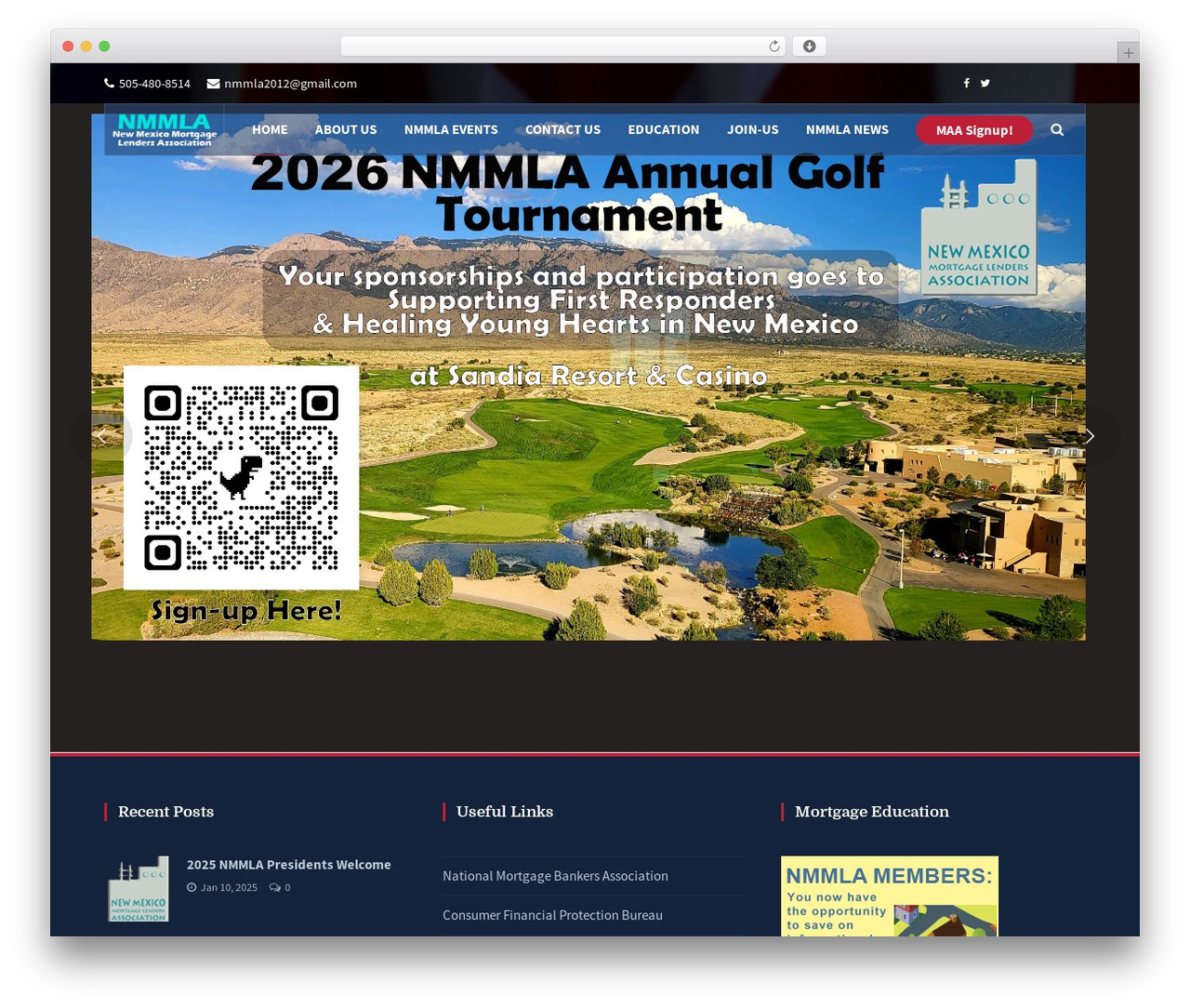WordPress theme Elvotics - nmmla.com
