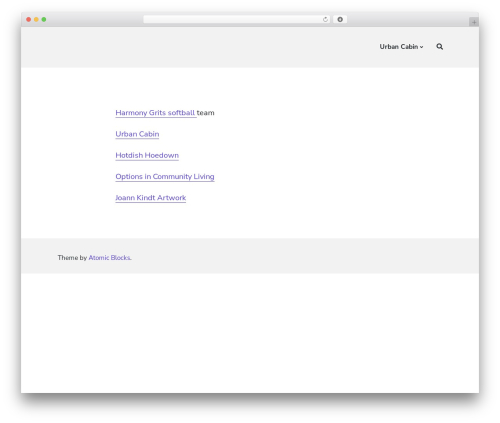 Atomic Blocks WP theme - karenfaster.com