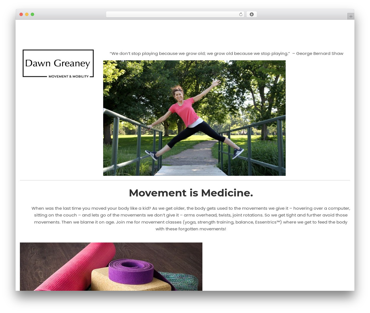 Best WordPress theme Handstandem - dawngreaney.com