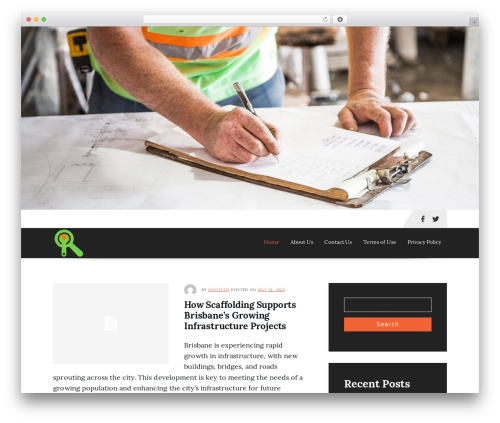 Best WordPress theme GenerPress - inspectionsqld.com.au