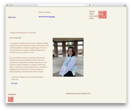 Best WordPress theme Musee - anyawu1126.com