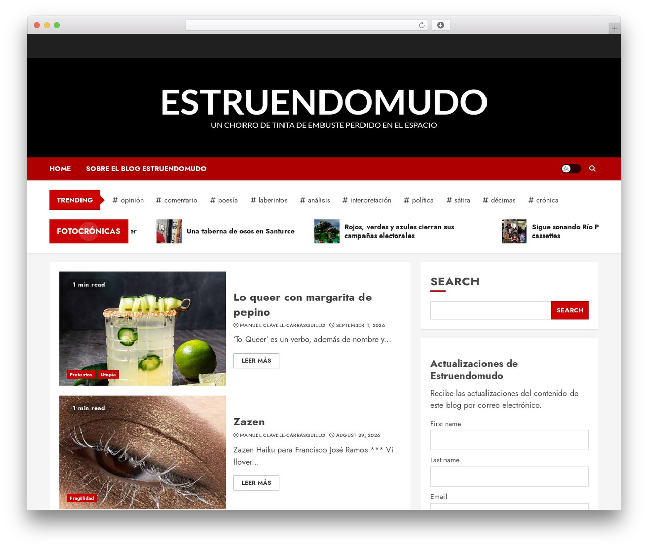 ChromeBlog WordPress theme - carnadas.org