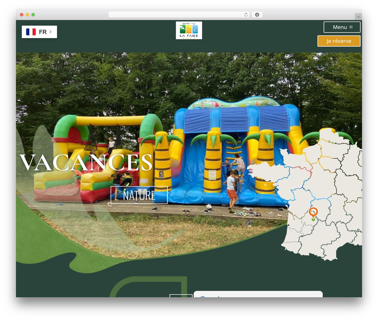 Divi WordPress theme - camping-lafage.com