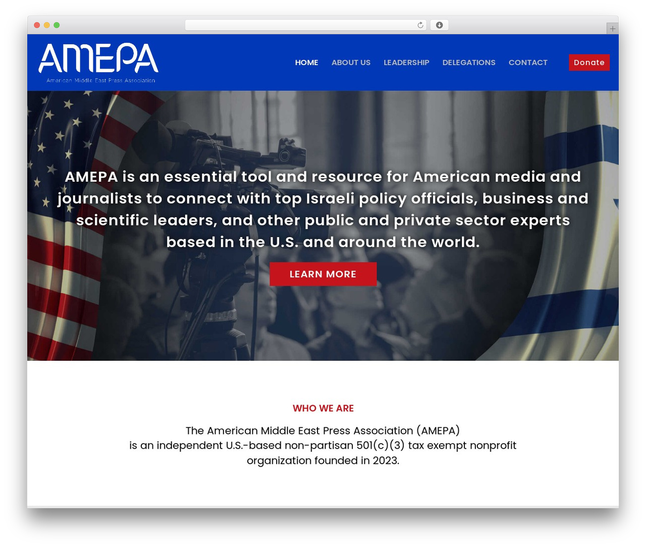 Hello Elementor WordPress theme - amepress.org