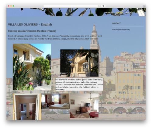 Modular Lite WordPress website theme - lesoliviers.org