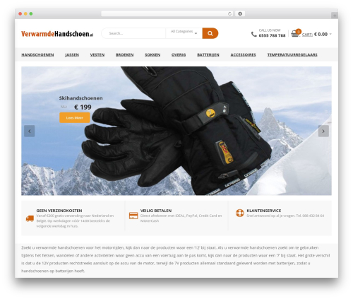 Techone toolkit WordPress plugin - verwarmdehandschoen.nl