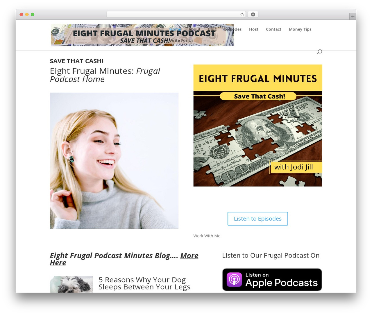 Theme WordPress Divi - eightfrugalminutes.com